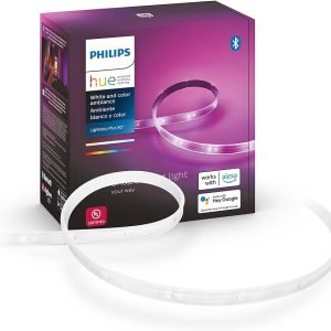 Philips Hue Lightstrip Plus - 2m/6ft Base Kit with Plug